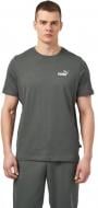 Футболка Puma ESS Small Logo Tee 58666969 р.3XL серый