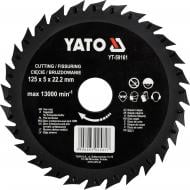 Круг отрезной по дереву YATO 125 x5,0x22,2 мм YT-59161