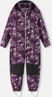 Комбінезон унісекс Reima Softshell Nurmes р.128 темно-бордовий 5100007C-4961