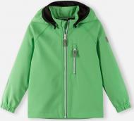Куртка детская унисекс Reima Softshell Vantti р.122 салатовый 5100009A-8460