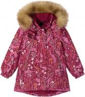 Куртка для девочки Reima р.110 бордовый 521642-3957
