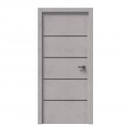 Дверное полотно IN WOOD Etalon ET-04 AL 800 мм бетон серый