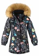 Куртка для дівчинки Reima р.110 чорний 521642-9996