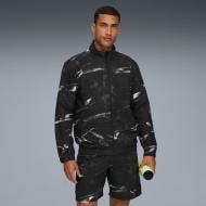 Ветровка мужская Puma M RUN VELOCITY AOP JACKET 52785001 р.L черная