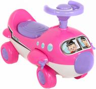 Каталка Ningbo Prince Toys Самолет розовый 608