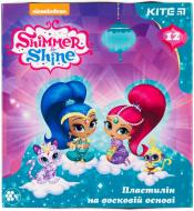 Пластилін восковий 12 кольорів Shimmer&Shine 240 г SH18-1086 KITE