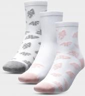 Шкарпетки 4F NOSDJ-JSOD202-54S+10S+25S р.36-39 білий 3 шт. Шкарпетки 4F NOSDJ-JSOD202-54S+10S+25S р.36-39 білий 3 шт.