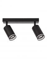 Спот Goldlux Paris 2x10 Вт GU10 черный 322333