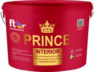 Краска акриловая FT Professional PRINCE INTERIOR глубокий мат белая 10 л