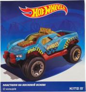 Пластилін восковий 12 кольорів Hot Wheels 240 г HW19-1086 KITE