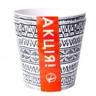 Вазон пластик Деко 16х15,5 см комплект 3 шт. круглый микс 1,8 л Алеана (117003) Вазон пластик Деко 16х15,5 см комплект 3 шт. круглый микс 1,8 л Алеана (117003)