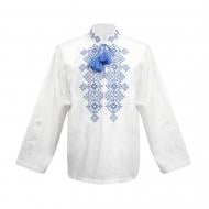Вышиванка для мальчиков WP Merchandise р.140 белый с голубым FWPVNBBLEM23WT140