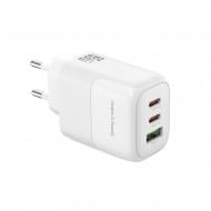 Мережевий зарядний пристрій Xo L139 PD65W, QC18W USB-A, 2хUSB-C