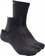 Носки Reebok Te All Purpose Sock GH0404 р.M черный 3 шт.