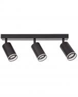 Спот Goldlux Paris 3x10 Вт GU10 черный 322340