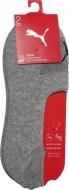Шкарпетки Puma Footie 90624518 р.39-42 сірий 2 шт.