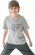 Футболка 4F 4FJWMM00TTSHM2331-25M р.140 сірий