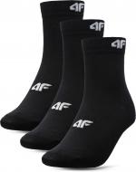 Шкарпетки 4F J4Z20-JSOM200-20S+20S+20S р.36-39 чорний 3 шт.