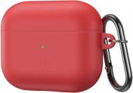 Чехол для наушников ESR с карабином HaloLock Magnetic Soft Case для AirPods 3 red 14846-2