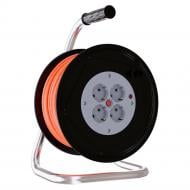 Котушка для подовжувача Neomax без кабелю (d250 мм) без заземлення 4 гн. чорний NX614400 Котушка для подовжувача Neomax без кабелю (d250 мм) без заземлення 4 гн. чорний NX614400