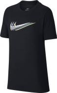 Футболка Nike U NSW TEE TRIPLE SWOOSH CU4572-010 р.M чорний