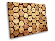 Картина Винные пробки 80x60 см WallArt 54635-1.3