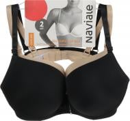 Набор бюстгалтеров Naviale р. 75 B чорний/беж LB.07.002