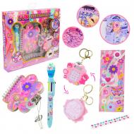 Набор аксессуаров Shantou волшебная записная книжка, ручка, наклейки, калькулятор-брелок T125EF Набор аксессуаров Shantou волшебная записная книжка, ручка, наклейки, калькулятор-брелок T125EF