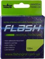 Волосінь Fishing ROI FLASH Universal Line 100м 0,20мм 3,8кг (зпайка10шт)