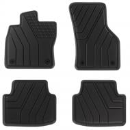 Защитный коврик Amal Plast Skoda Octavia III 2013-2020, 4 шт., резиновые, черные модельные