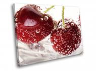 Картина Сочная вишня в воде 40x30 см WallArt 54639-1.1