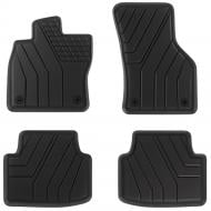 Защитный коврик Amal Plast Volkswagen T-Roc з 2017, 4 шт., резиновые, черные модельные