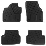 Защитный коврик Amal Plast Volkswagen T-Cross з 2018, 4 шт., резиновые, черные модельные