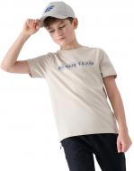 Футболка 4F 4FJWSS25TTSHM2186-12S р.140 бежевий