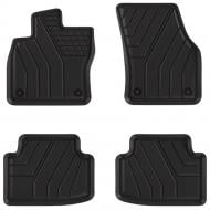 Защитный коврик Amal Plast Audi Q3 II з 2018, 4 шт., резиновые, черные модельные