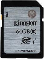 Карта пам'яті Kingston SDXC 64GB (SD10VG2/64GB)