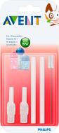 Набор Philips Avent Сменные трубочки со щеточкой SCF764/00
