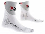 Шкарпетки X-Socks Bike Performance X100121W000 р.35-38 білий 1 шт.