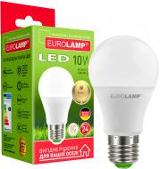 Лампа светодиодная Eurolamp LED-A60-10273(A) 10 Вт A60 матовая E27 220 В 3000 К