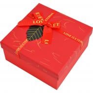 Коробка подарочная Соніліка Красная "Love Is Eternal" 15х15х7см 4103146121