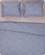 Комплект постельного белья Моди 1,5 голубой с рисунком La Nuit (без простыни)