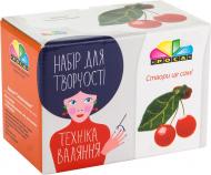 Набір техніка валяння брошка «Стигла вишня» Rosa Start