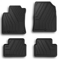 Защитный коврик Amal Plast Kia Ceed з 2018, 4 шт., резиновые, черные модельные