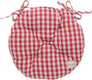 Подушка на стул Клеточка d-40 см La Nuit