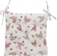 Подушка на стул Курочки 40x40 см La Nuit