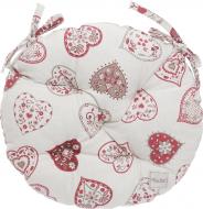 Подушка на стул Сердца d-40 см La Nuit