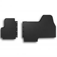 Защитный коврик Amal Plast Fiat Jumper з 2006, 2 шт., резиновые, черные модельные