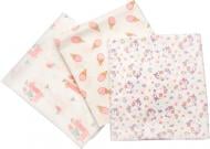 Пеленки Модний Карапуз ситцевые 90х100 см белый с принтом 03-00965-0
