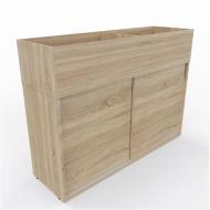 Кашпо Nowy Styl 1360х412х1000 1409-222 дуб сонома