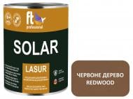 Защитное средство FT Professional SOLAR LASUR красное дерево шелковистый мат 0,9 л